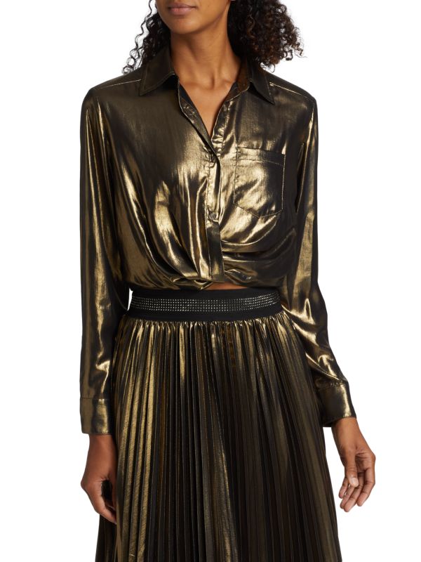 Le Superbe Metallic Sunset Shirt